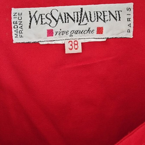 Yves Saint Laurent Vintage Jacket like new, red, Rive Gauche