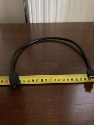 HDMI cable male to female 50cm like new
