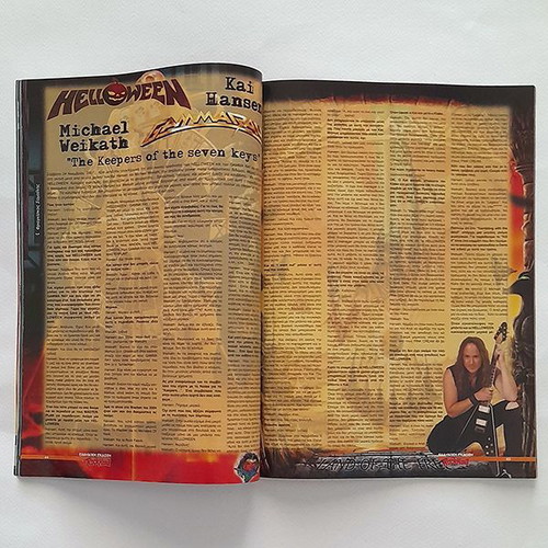 Rock Hard Magazine Issue 29 2008 used, Greek edition