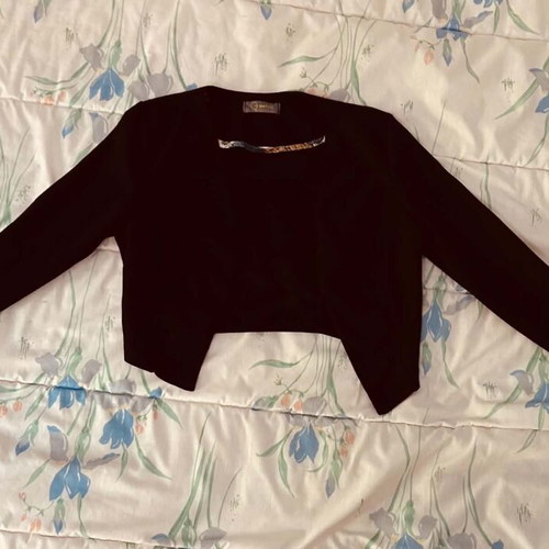Owtwo2 black summer cardigan, XS