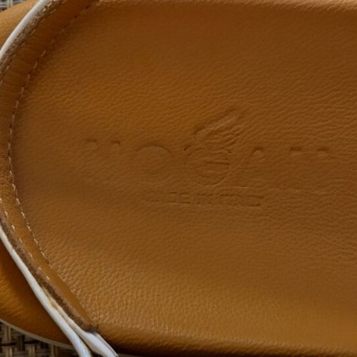 Hogan Sandals New, White Leather Size 37