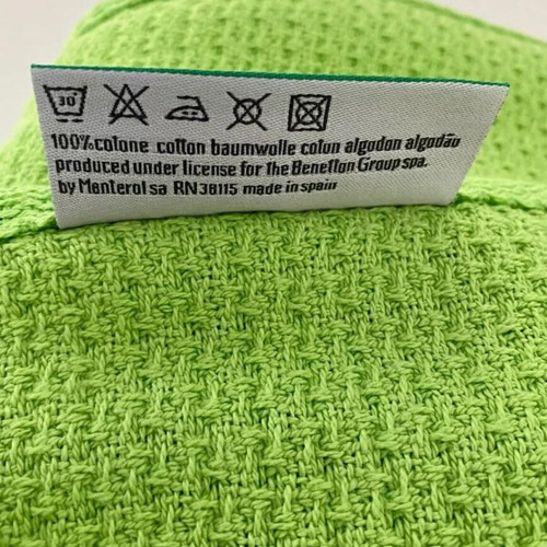 Benetton blanket 160x240cm green