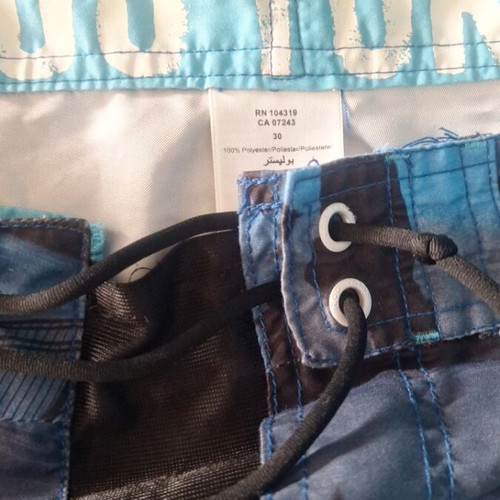 Zoo York men's bermuda shorts like new, size S, black and blue