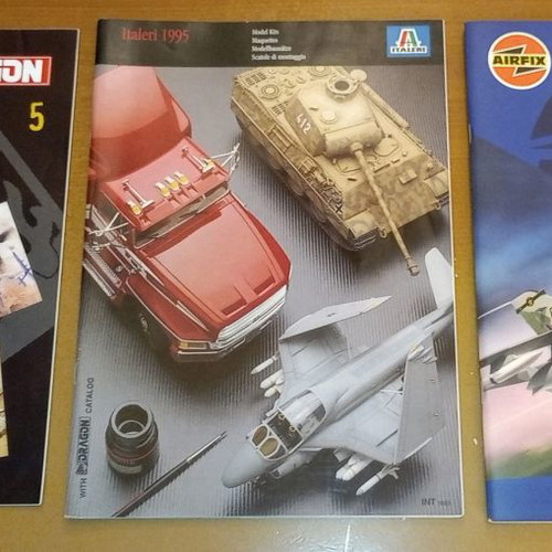 Airfix, Italeri, Dragon modeling magazines new, 1990s
