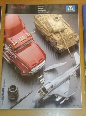 Περιοδικά μοντελισμού Airfix, Italeri, Dragon καινούργια, δεκαετία 90
