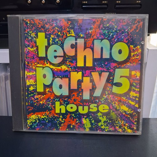 Techno Party 5 House CD used, electronic compilation