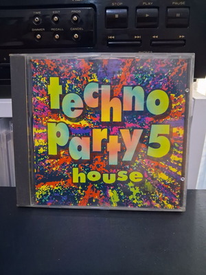 Techno Party 5 House CD used, electronic compilation