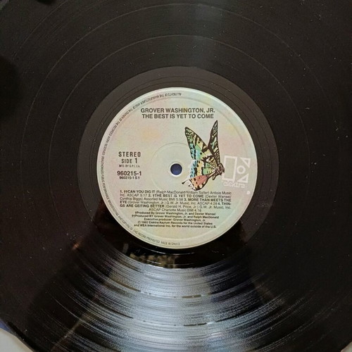 Grover Washington Jr The Best Is Yet To Come LP used, jazz