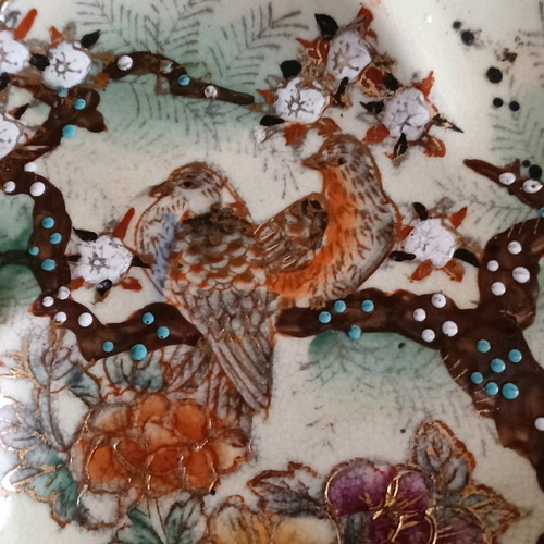 Royal Satsuma ashtray in excellent condition