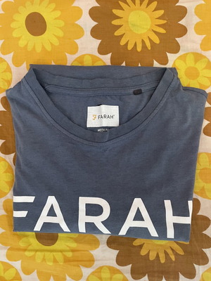 Farah men's t-shirt like new, blue, size M