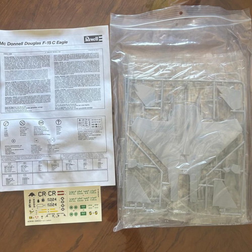 Revell McDonnell Douglas F-15C Eagle model kit