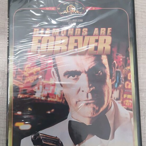 James Bond DVD metal case new, collectible anniversary set, 21 movies