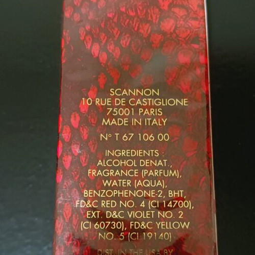 Trussardi Python Eau de Toilette 30ml new, sealed, oriental spicy fragrance