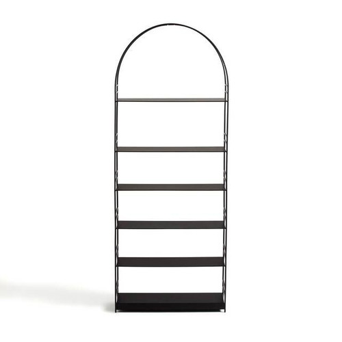 Daria Metal Bookcase with 6 Shelves, Like New
