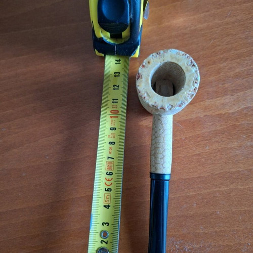 Missouri Corncob Pipe with 6mm Filter Unsmoked, New