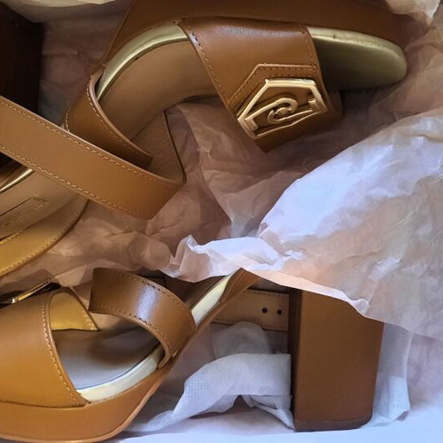 Liu Jo Hebe 14 sandals like new, calf leather, size 41, nut color