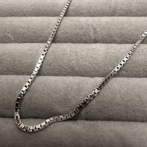 925 Sterling Silver Venetian Chain 50 cm new