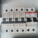 ABB Electrical Distribution Wall Panel three rows 12 elements like new