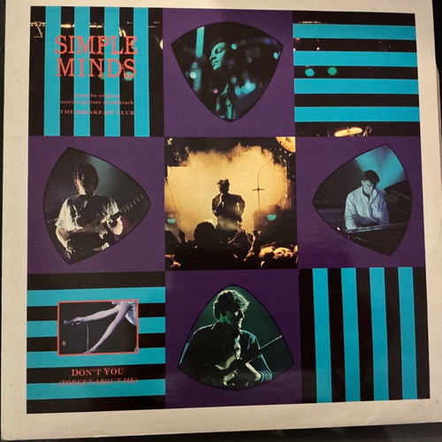 Simple Minds Don't You Forget About Me 12 inch vinyl used, pop
