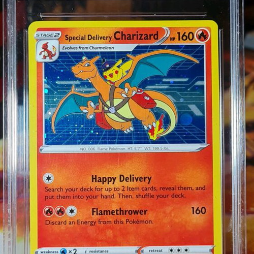 Pokemon Card Special Delivery Charizard Black Star Promo 2022 new