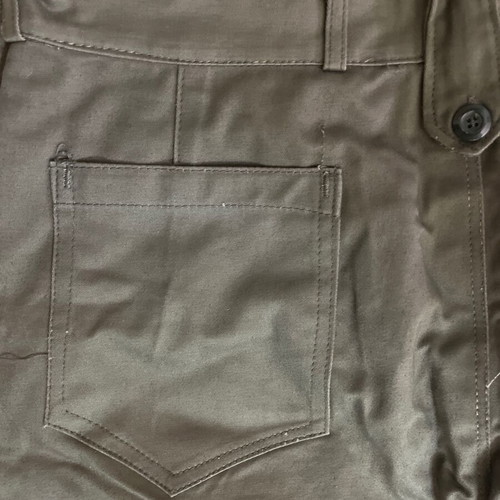American military pants like new, cotton, Greek production 1987, size large