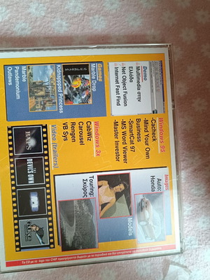 Windows 95 software, without damages, used