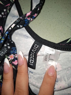 H&M dress with floral pattern
