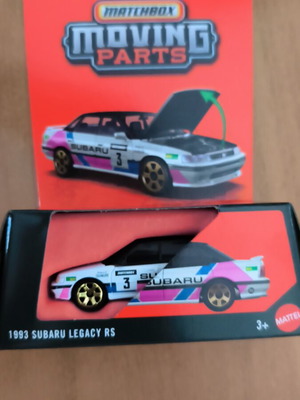 Matchbox Moving Parts Subaru Legacy toy car new