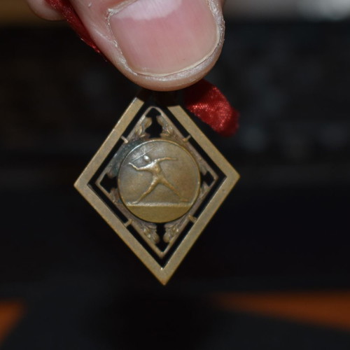 Athletic medal used