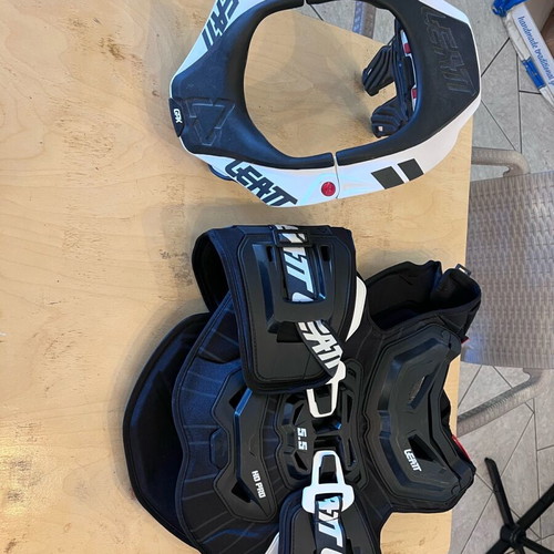 Leatt 5.5 HD Pro XXL chest protector and Leatt GPX 5.5 neck brace like new