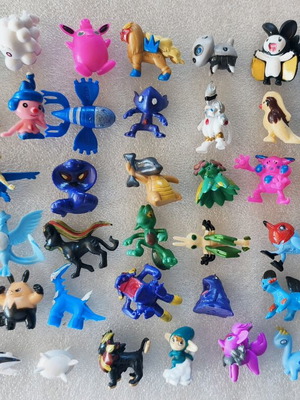 Φιγούρες Pokémon σαν καινούργιες, συλλογή 54 τεμαχίων