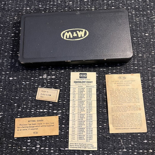 M/W Micrometer like new