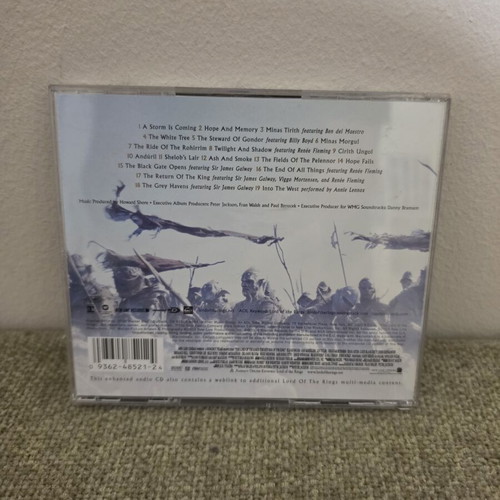 Lord of the Rings The Return of the King CD soundtrack
