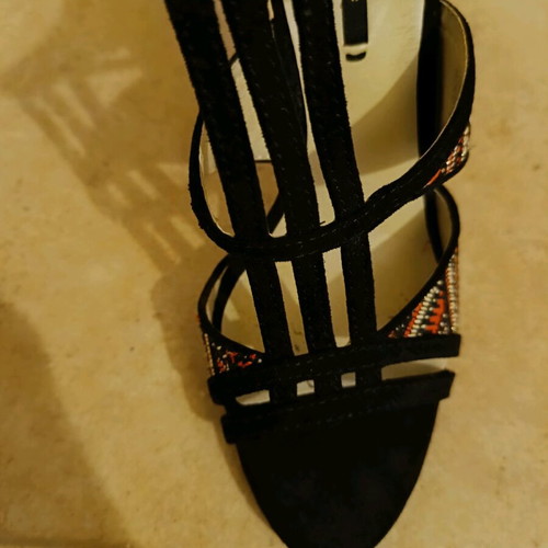 Zara colorful sandals like new, size 35