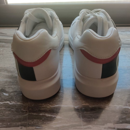 Gaudi sneakers unisex, new, size 42, white and red leather