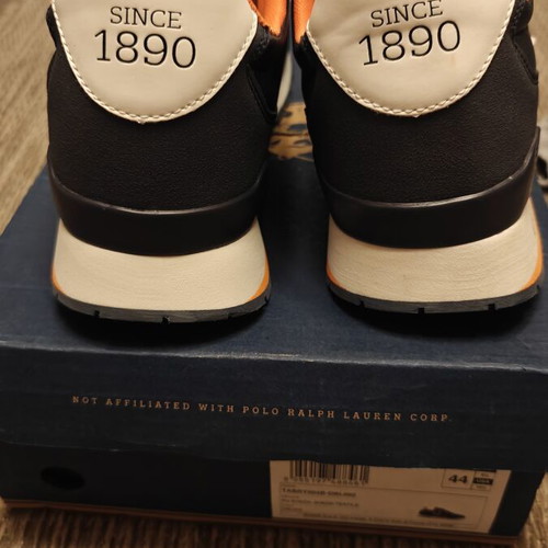 Us Polo Assn men's sneakers size 44, blue and orange