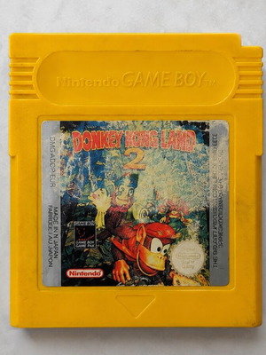 Donkey Kong Land 2 Game Boy cartridge used, functional