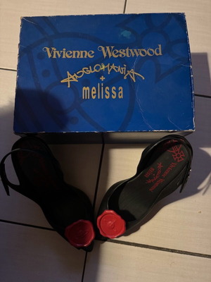 Vivienne Westwood Anglomania Melissa Lady Dragon shoes like new, size 40, black