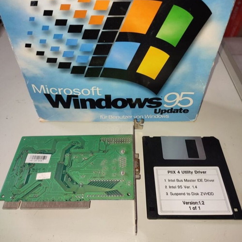 Cirrus Logic 5430M PCI used graphics card with driver diskette