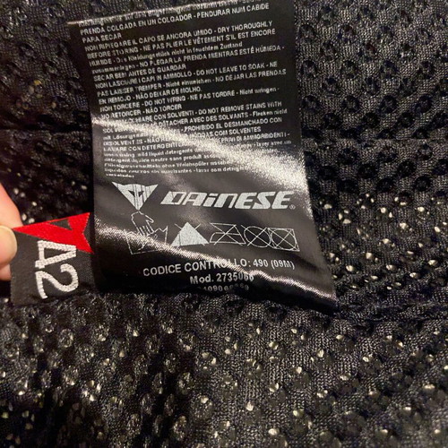 Dainese women's summer motorcycle jacket size 42 like new