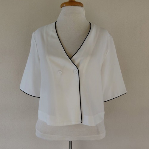 MNG Basics white shirt, size M