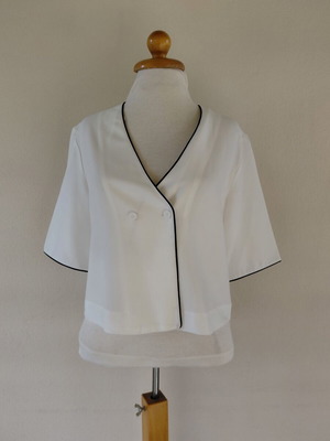 MNG Basics white shirt, size M