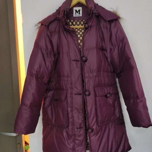 Missoni down jacket like new, multicolor