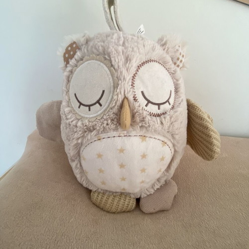 Baby plush toys with white noise projector and stroller toy