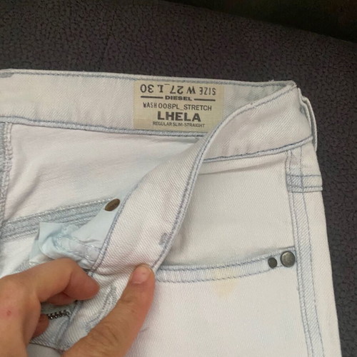 Diesel jeans white, like new, size S / 36 / 8