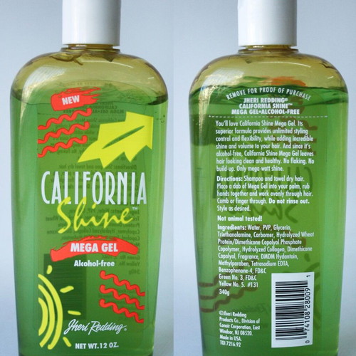 California Shine Mega Gel Jheri Redding USA new vintage 80's