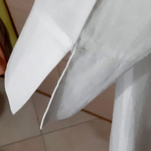 Zara White Linen Shirt Large, Long, Like New