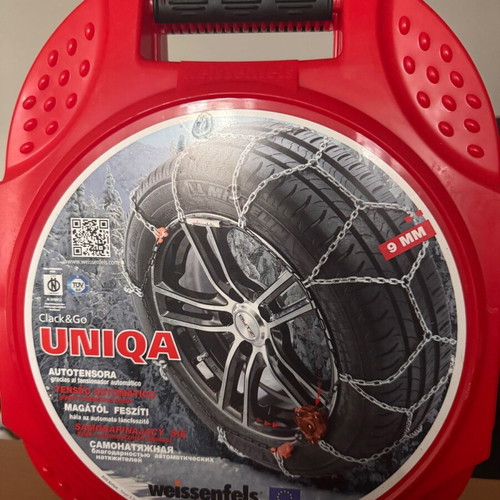 Weissenfels UniqA Click & Go 9mm snow chains new