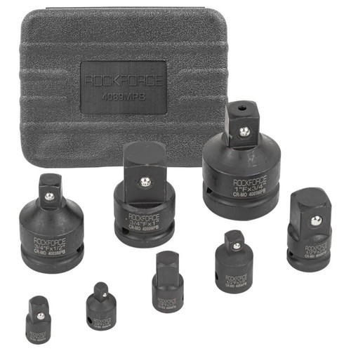 Impact adapters socket wrench adapters 8 pieces RockForce new