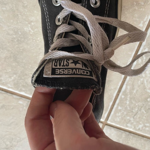 Converse All Star shoes used, size 37.5, black
